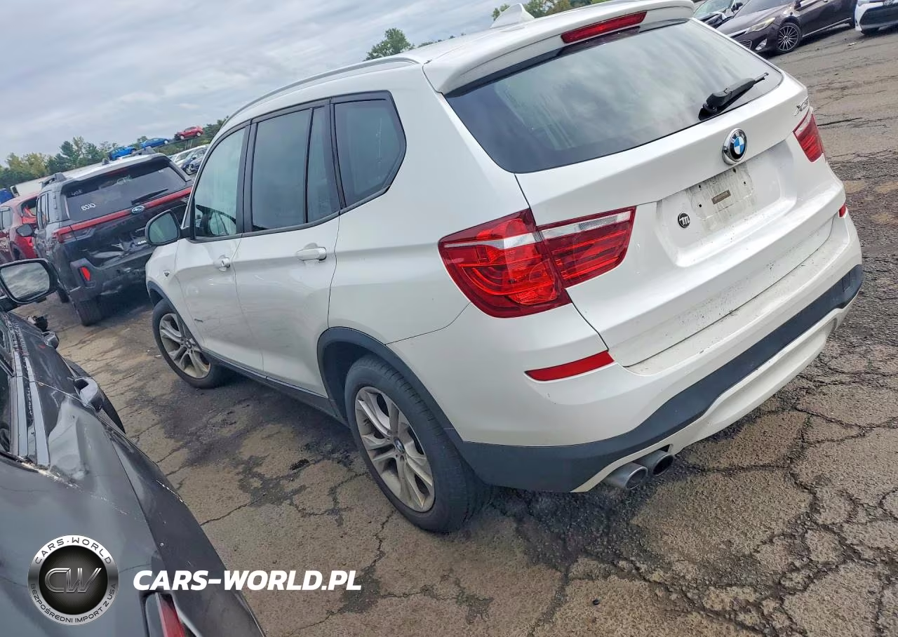 2015 BMW X3 xDrive35I VIN:5UXWX7C57F0K35184 - 2
