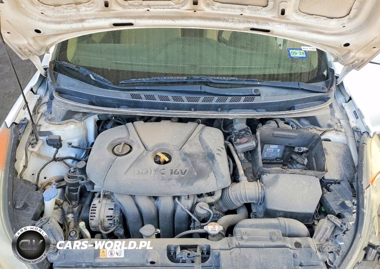 2013 Hyundai Elantra Gls VIN:5NPDH4AE7DH288412 - 11