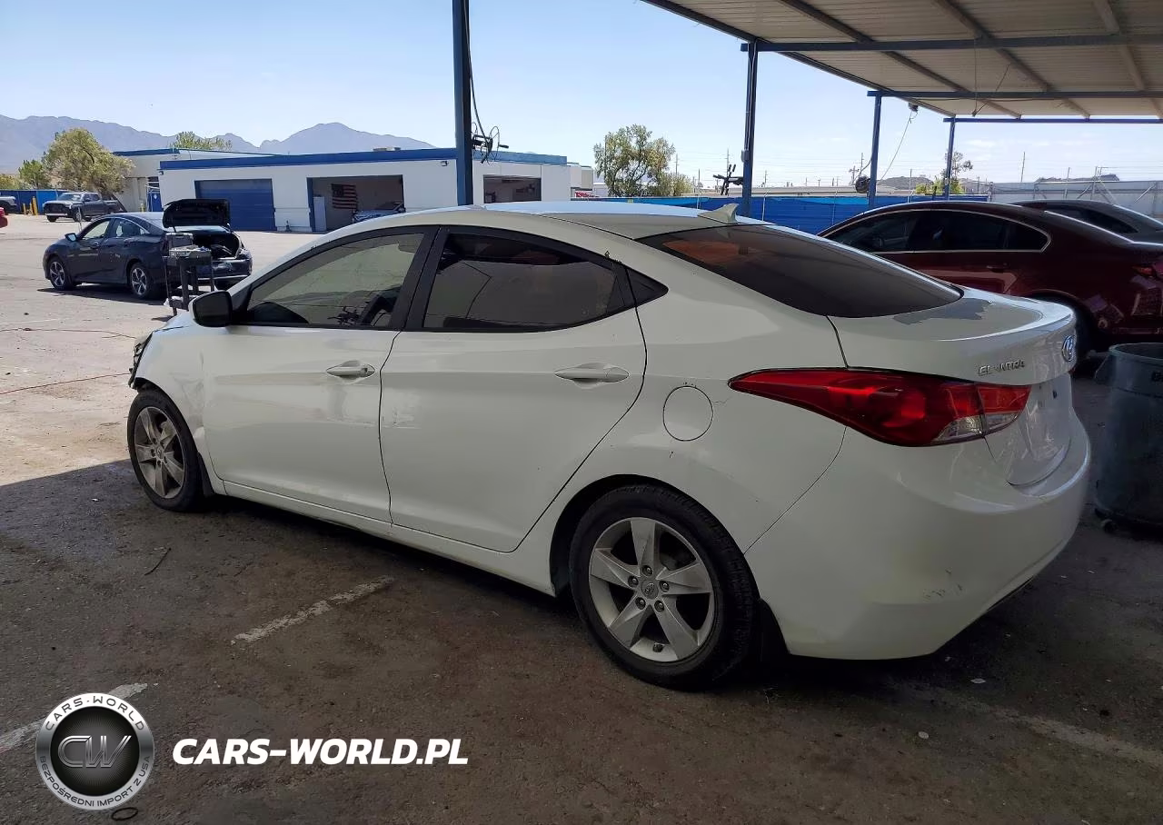 2013 Hyundai Elantra Gls VIN:5NPDH4AE7DH288412 - 2