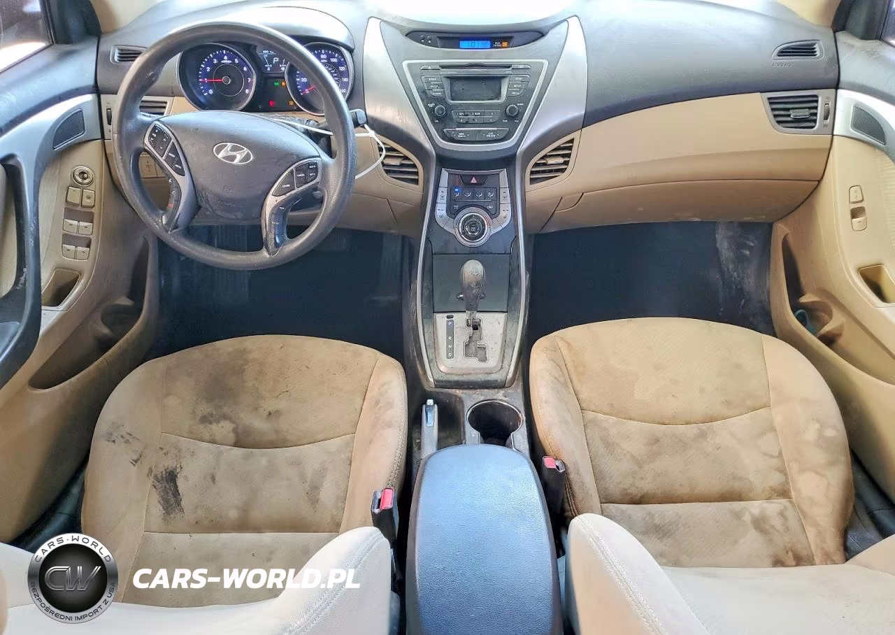 2013 Hyundai Elantra Gls VIN:5NPDH4AE7DH288412 - 8