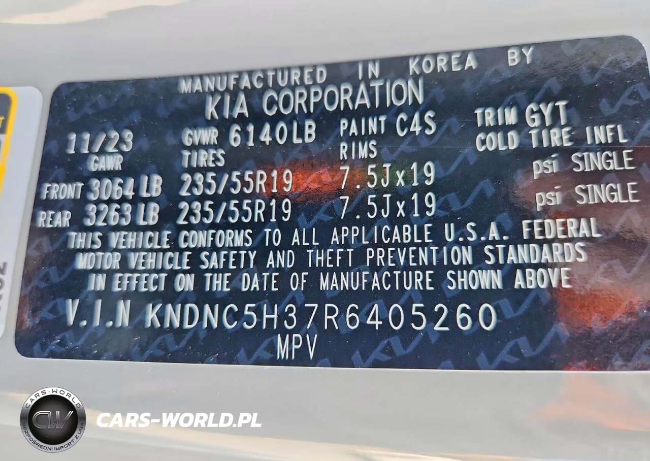 2024 Kia Carnival Ex VIN:KNDNC5H37R6405260 - 14