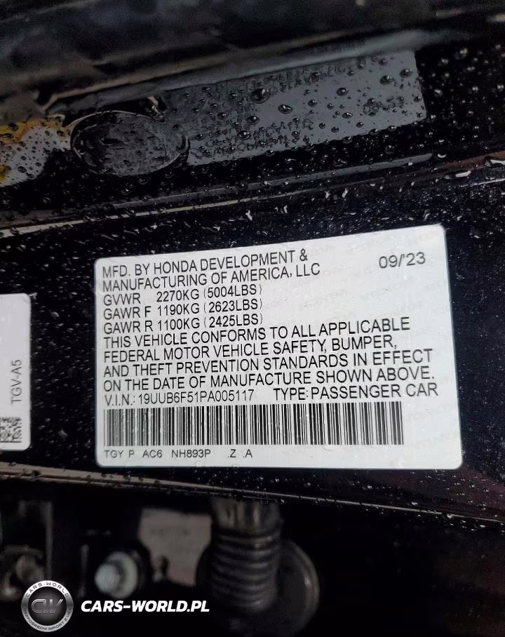 2023 Acura Tlx A-Spec VIN:19UUB6F51PA005117 - 13