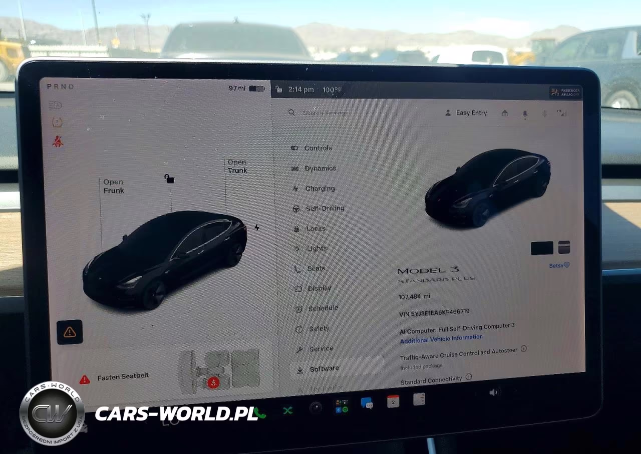 2019 Tesla Model 3 VIN:5YJ3E1EA6KF466719 - 9