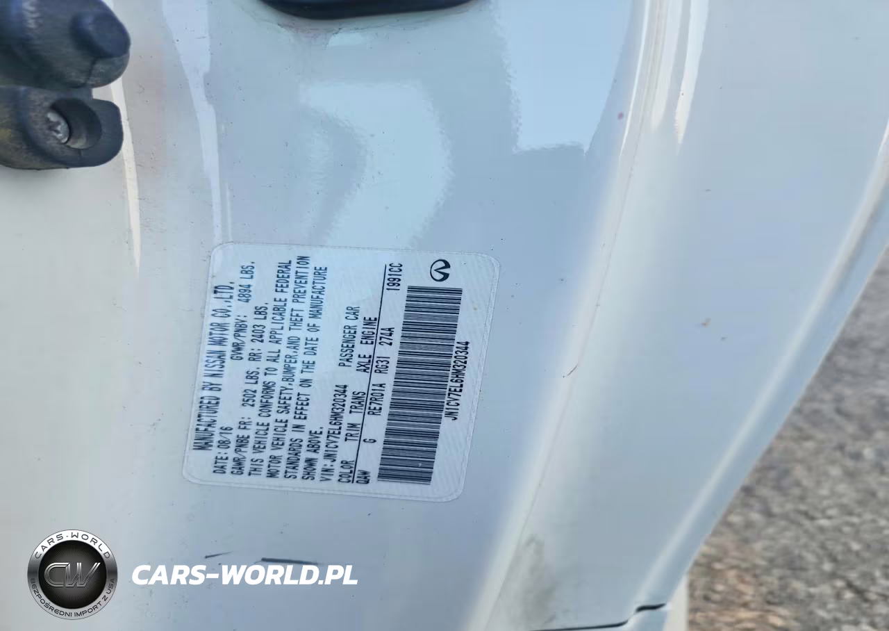 2017 Infiniti Q60 2.0T VIN:JN1CV7EL6HM320344 - 12