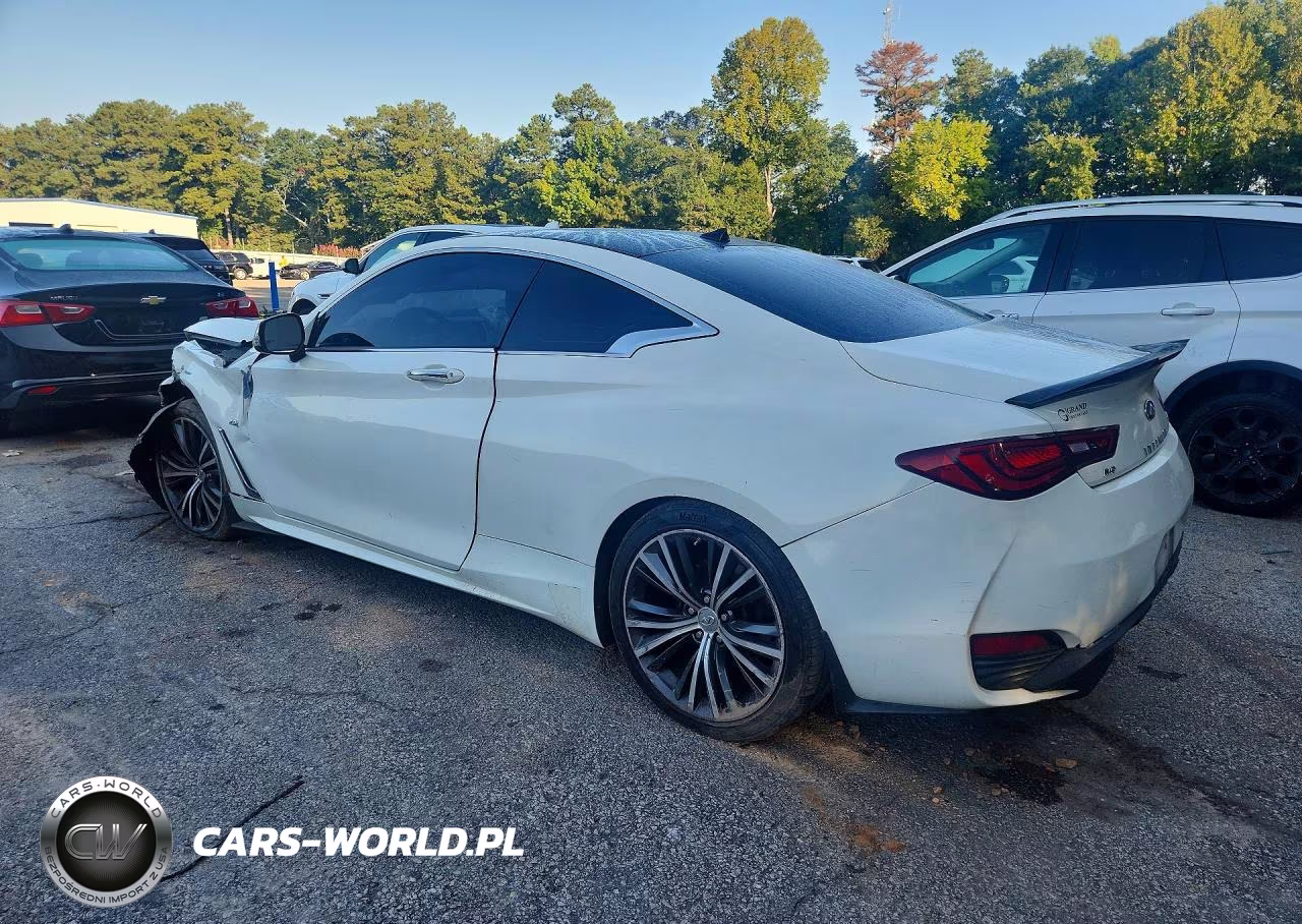 2017 Infiniti Q60 2.0T VIN:JN1CV7EL6HM320344 - 2