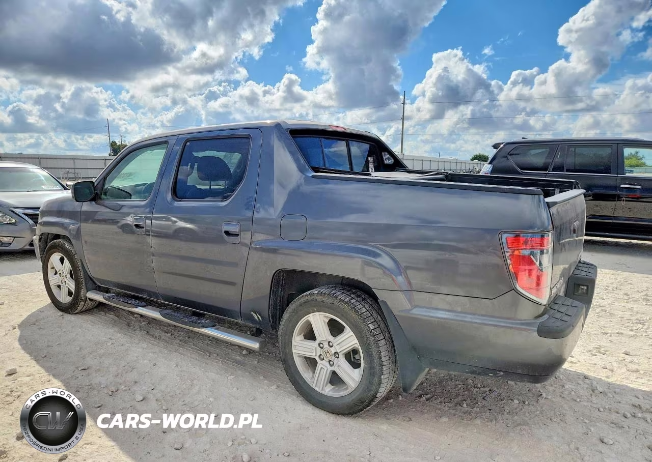 2013 Honda Ridgeline Rtl VIN:5FPYK1F57DB001781 - 2