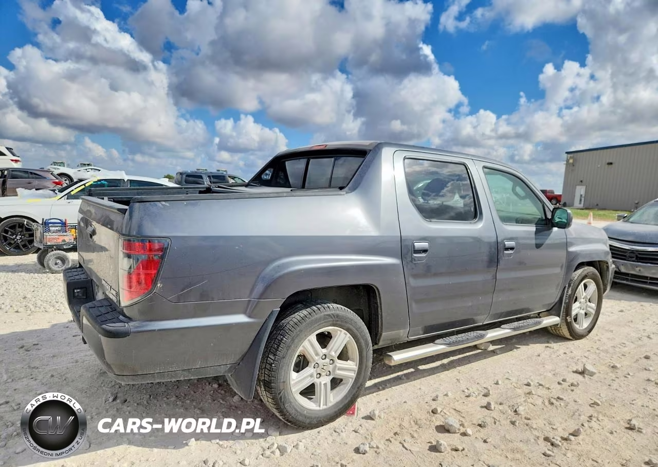 2013 Honda Ridgeline Rtl VIN:5FPYK1F57DB001781 - 3