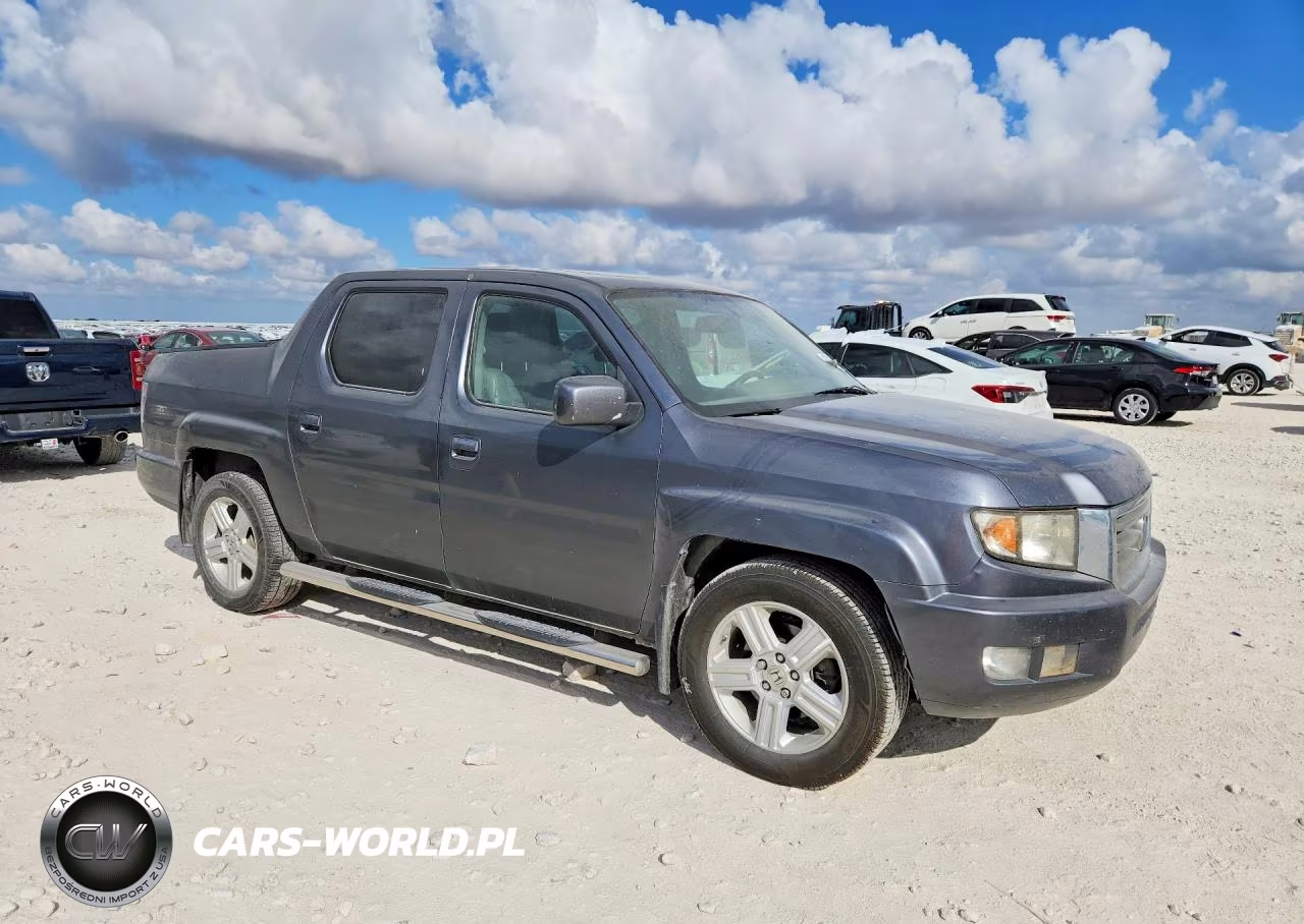2013 Honda Ridgeline Rtl VIN:5FPYK1F57DB001781 - 4