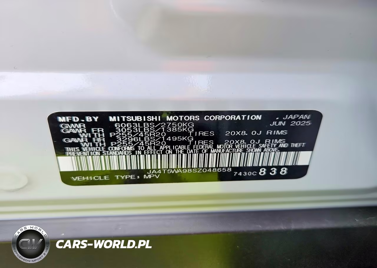 2025 Mitsubishi Outlander Sel VIN:JA4T5WA98SZ048658 - 14