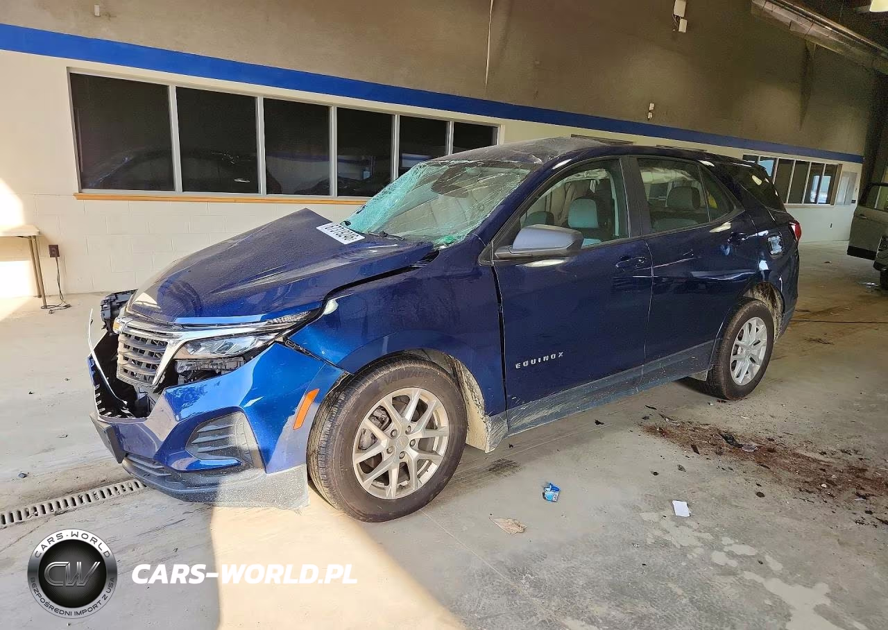 2022 Chevrolet Equinox Ls VIN:3GNAXHEV5NS207672 - 1