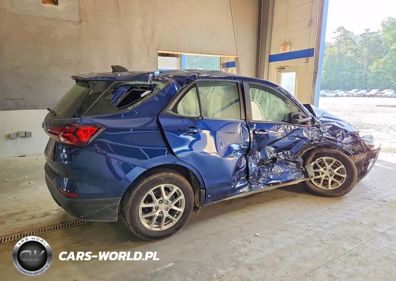 2022 Chevrolet Equinox Ls VIN:3GNAXHEV5NS207672 - 3