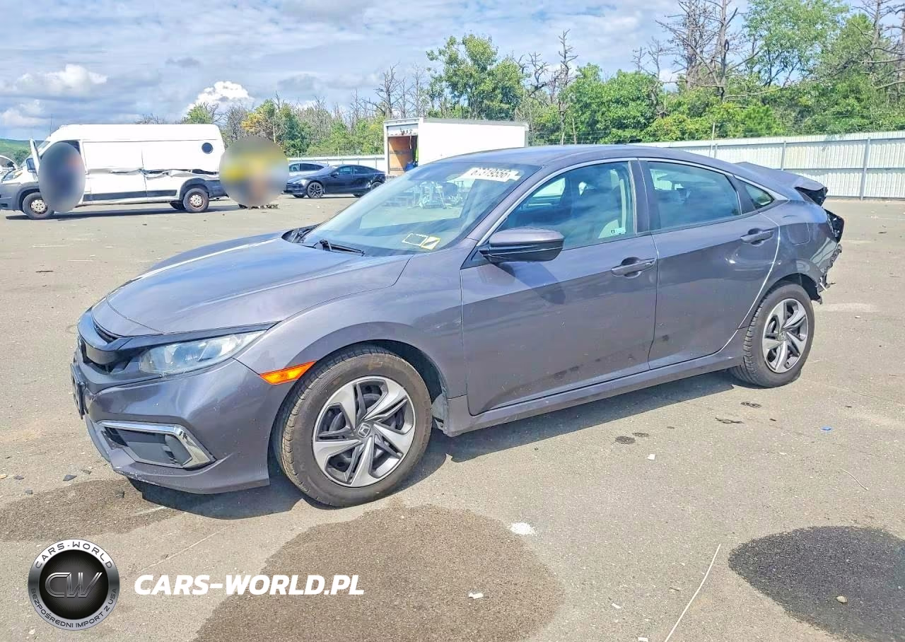 2020 Honda Civic Lx VIN:2HGFC2F63LH507162 - 1