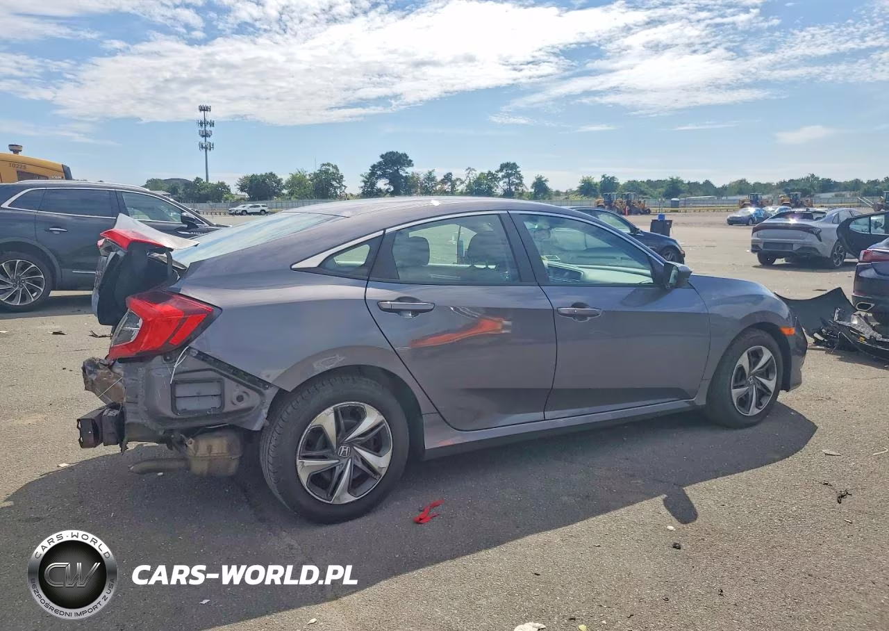 2020 Honda Civic Lx VIN:2HGFC2F63LH507162 - 3