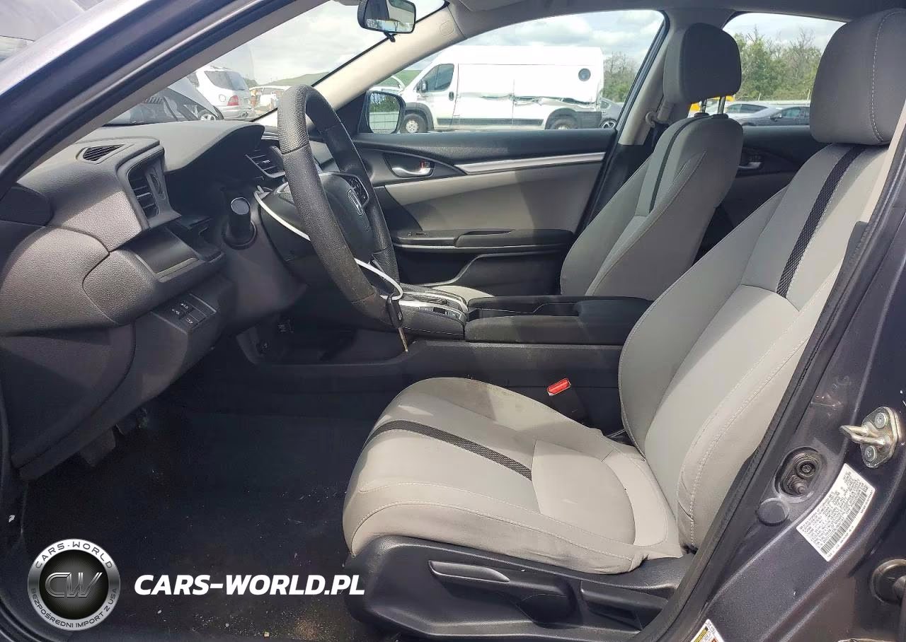 2020 Honda Civic Lx VIN:2HGFC2F63LH507162 - 7