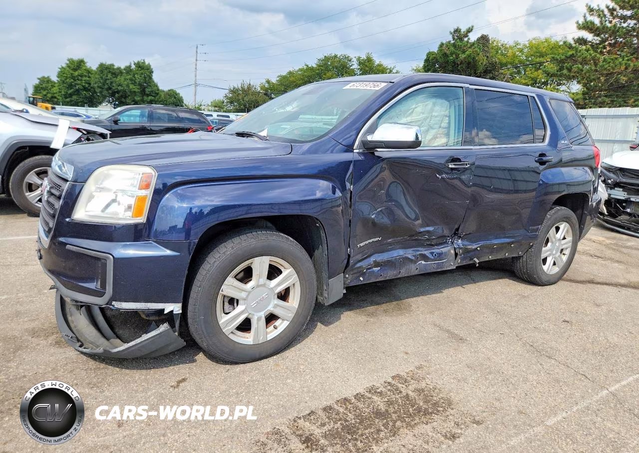 2016 GMC Terrain Sle VIN:2GKALMEK0G6196833 - 1