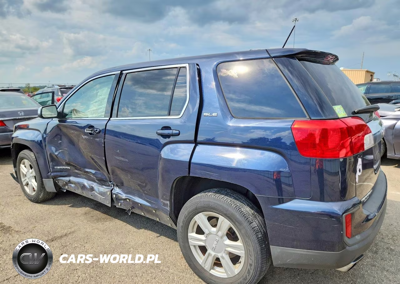 2016 GMC Terrain Sle VIN:2GKALMEK0G6196833 - 2