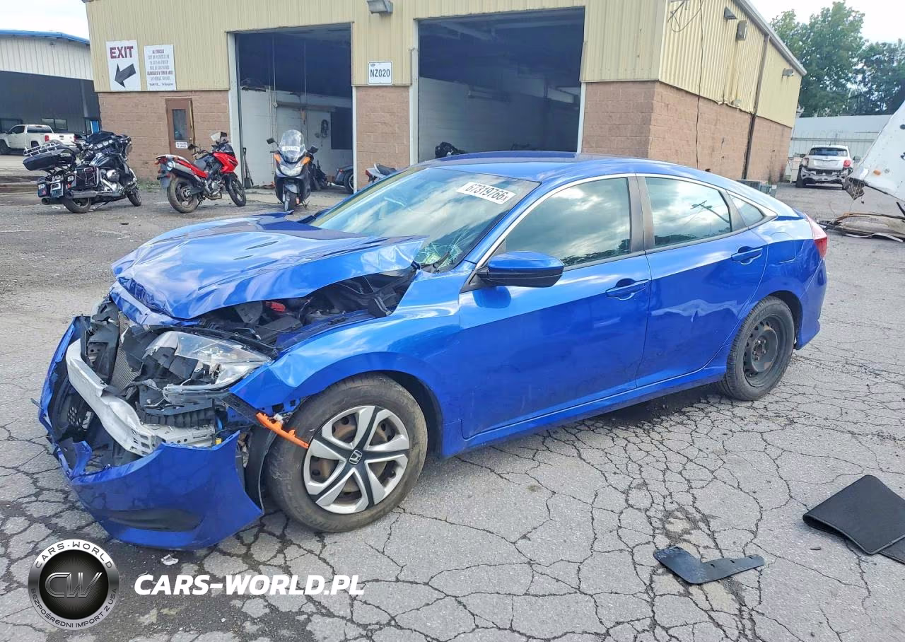 2018 Honda Civic Lx VIN:2HGFC2F58JH542302 - 1