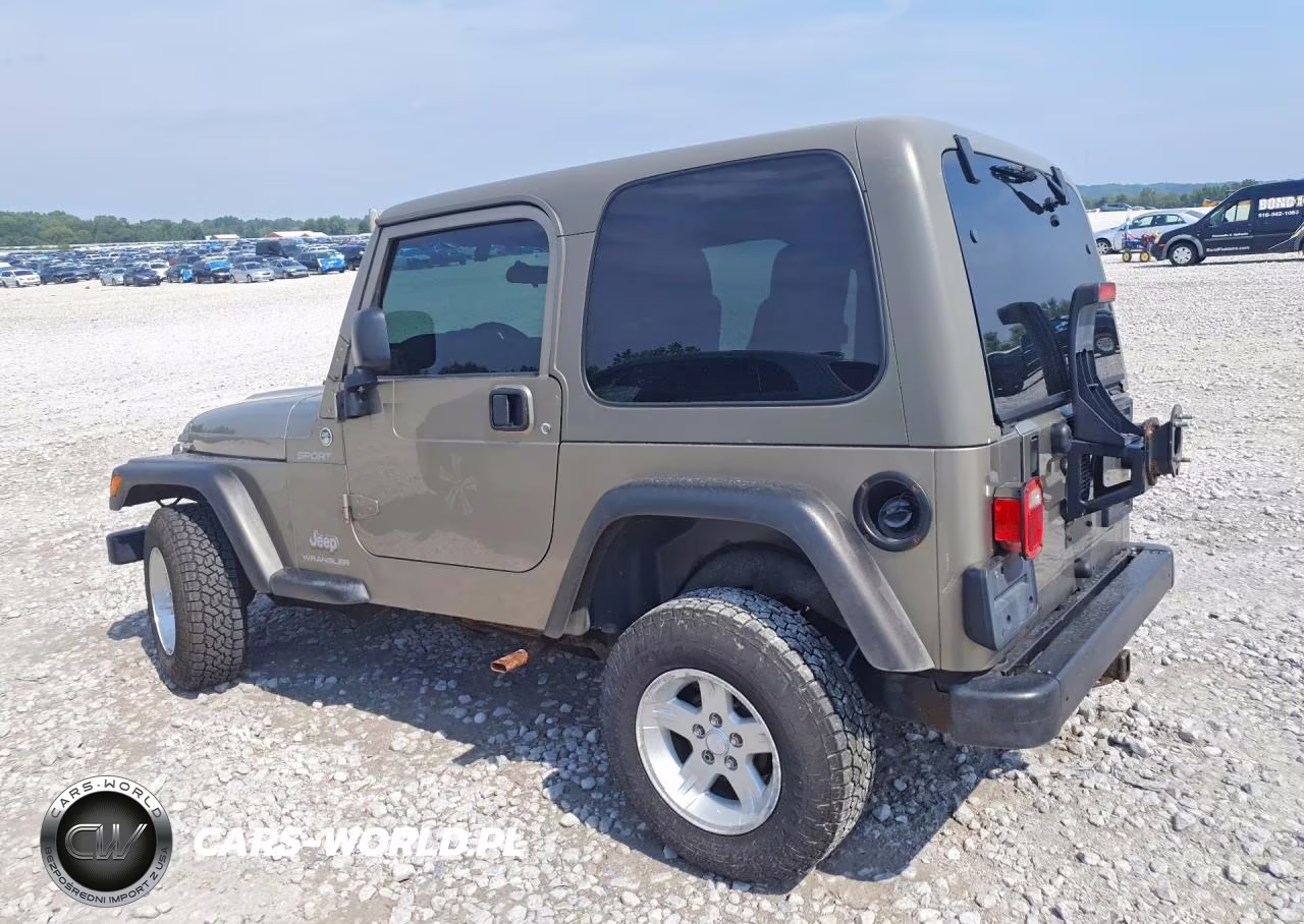 2006 Jeep Wrangler - Tj Sport VIN:1J4FA49S16P725149 - 2
