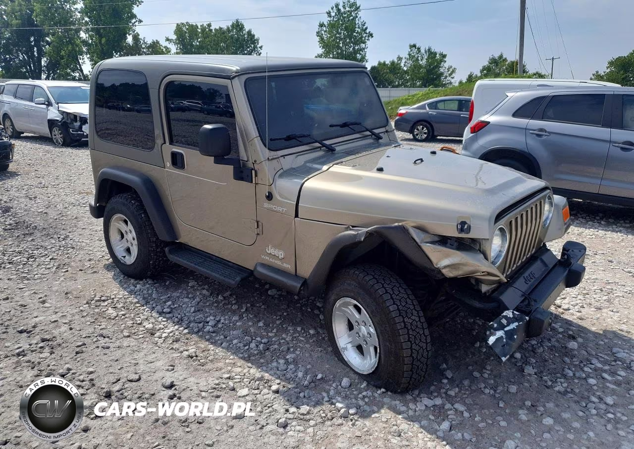 2006 Jeep Wrangler - Tj Sport VIN:1J4FA49S16P725149 - 4