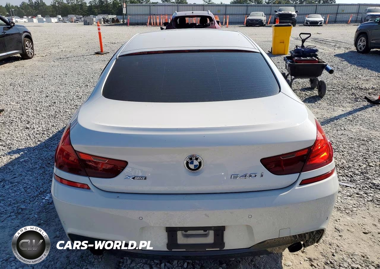2015 BMW 640 Xi Gran Coupe VIN:WBA6B8C58FD452982 - 6