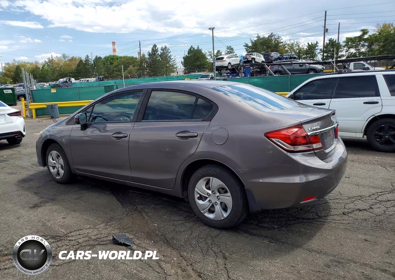2014 Honda Civic Lx VIN:19XFB2F50EE015616 - 2