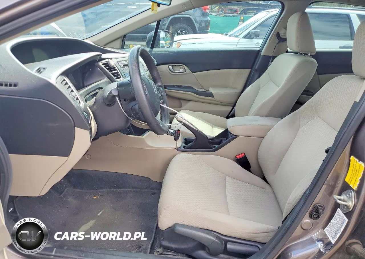 2014 Honda Civic Lx VIN:19XFB2F50EE015616 - 7