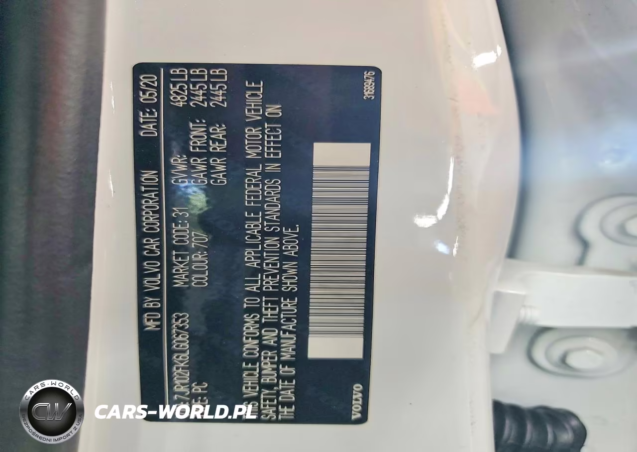 2020 Volvo S60 T5 Momentum VIN:7JR102FK6LG067353 - 12