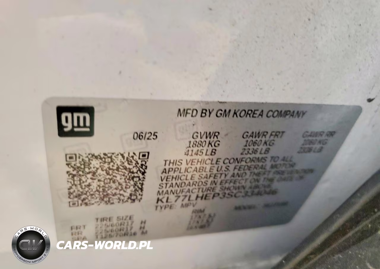 2025 Chevrolet Trax 1Lt VIN:KL77LHEP3SC334046 - 12