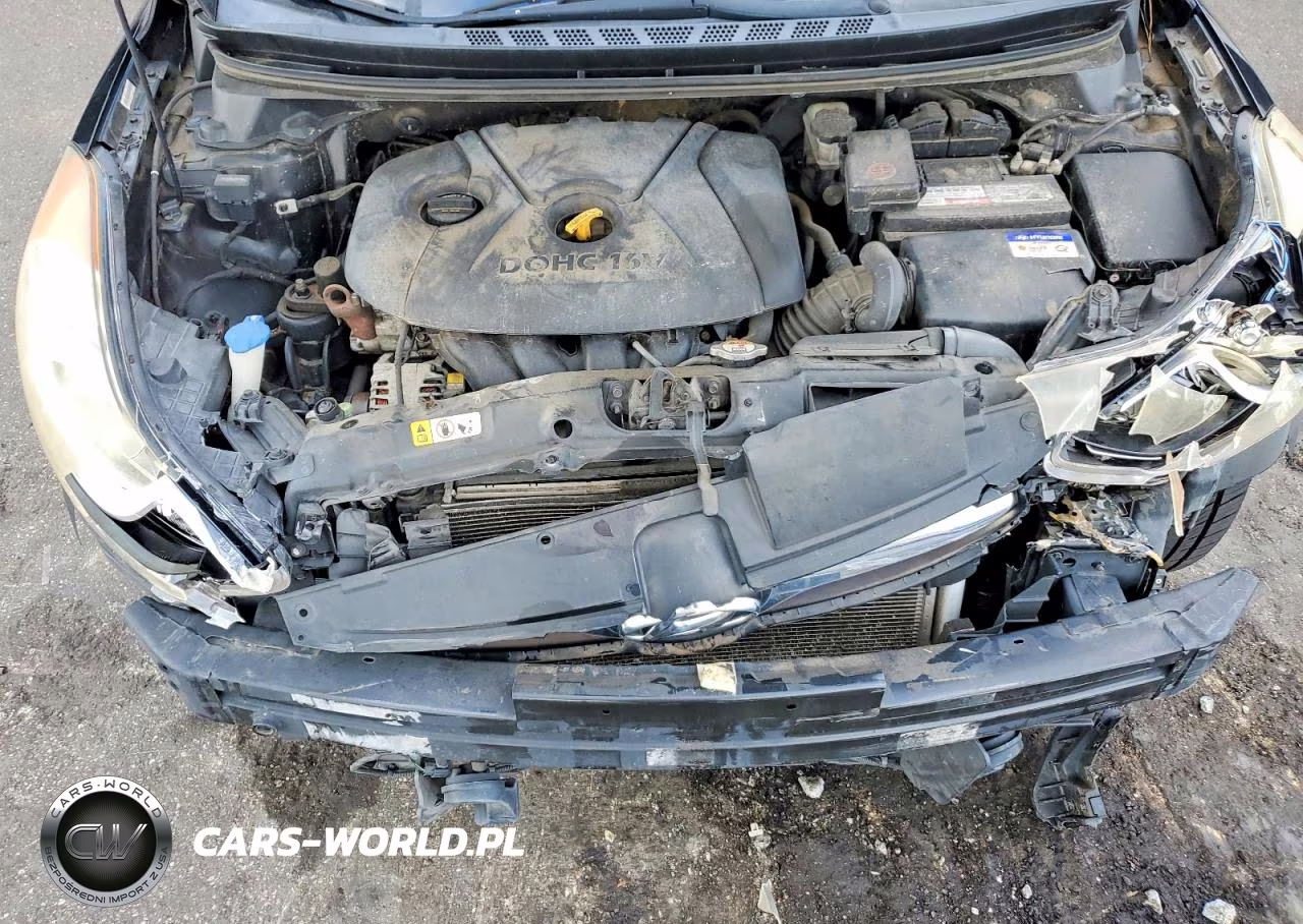 2013 Hyundai Elantra Gls VIN:KMHDH4AE5DU753240 - 11