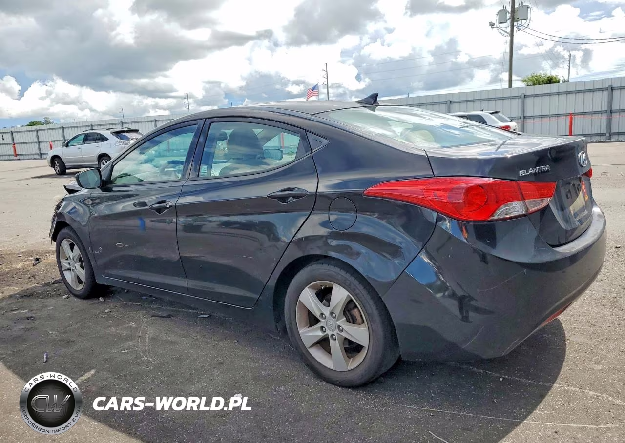 2013 Hyundai Elantra Gls VIN:KMHDH4AE5DU753240 - 2