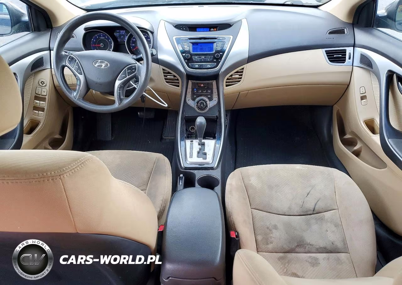 2013 Hyundai Elantra Gls VIN:KMHDH4AE5DU753240 - 8