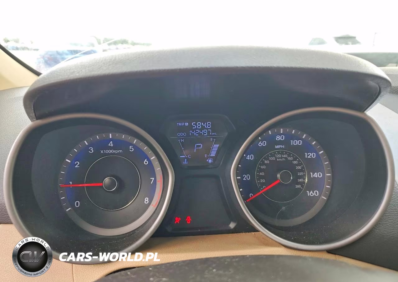 2013 Hyundai Elantra Gls VIN:KMHDH4AE5DU753240 - 9