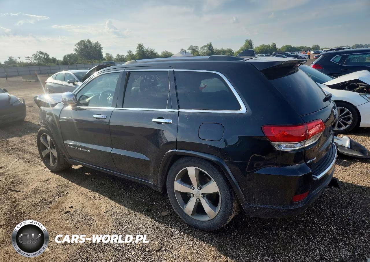2014 Jeep Grand Cherokee Overland VIN:1C4RJFCG2EC587338 - 2