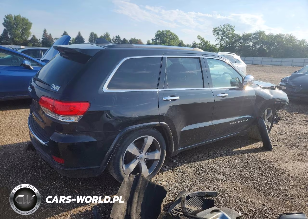2014 Jeep Grand Cherokee Overland VIN:1C4RJFCG2EC587338 - 3