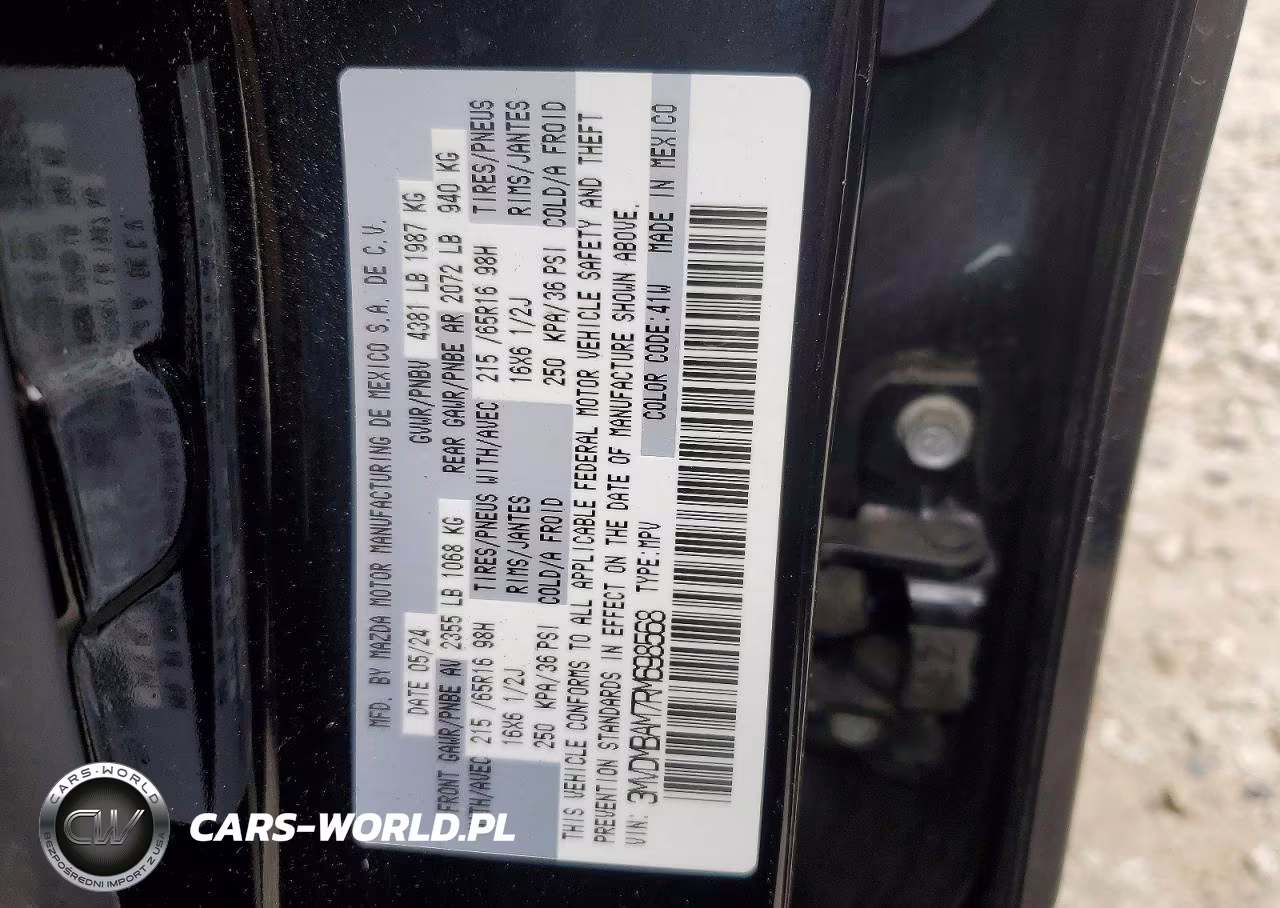2024 Mazda Cx-30 VIN:3MVDMBAM7RM698568 - 13