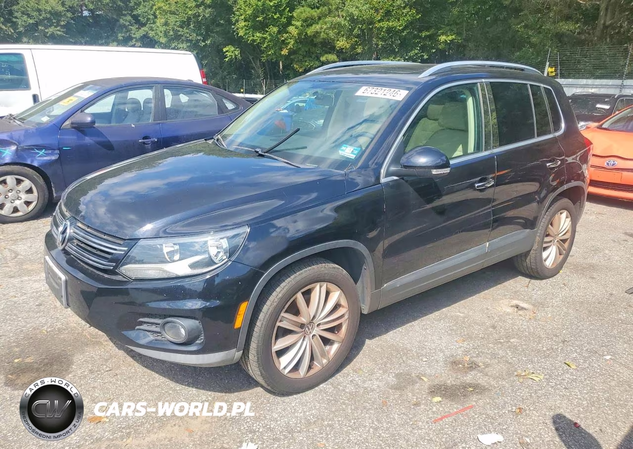 2012 Volkswagen Tiguan S VIN:WVGBV7AXXCW507502 - 1