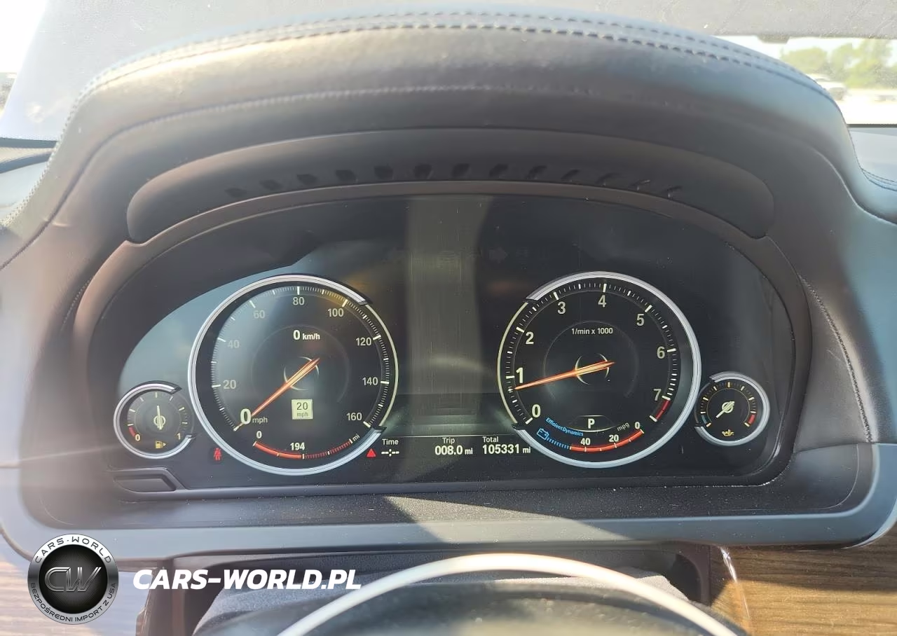 2014 BMW 750 Lxi VIN:WBAYF8C56ED653307 - 9