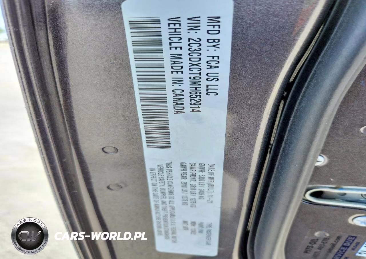 2021 Dodge Charger R-T VIN:2C3CDXCT9MH652914 - 12