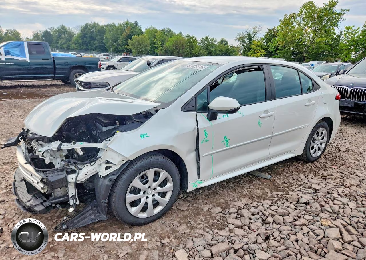 2022 Toyota Corolla Le VIN:5YFEPMAE2NP320369 - 1