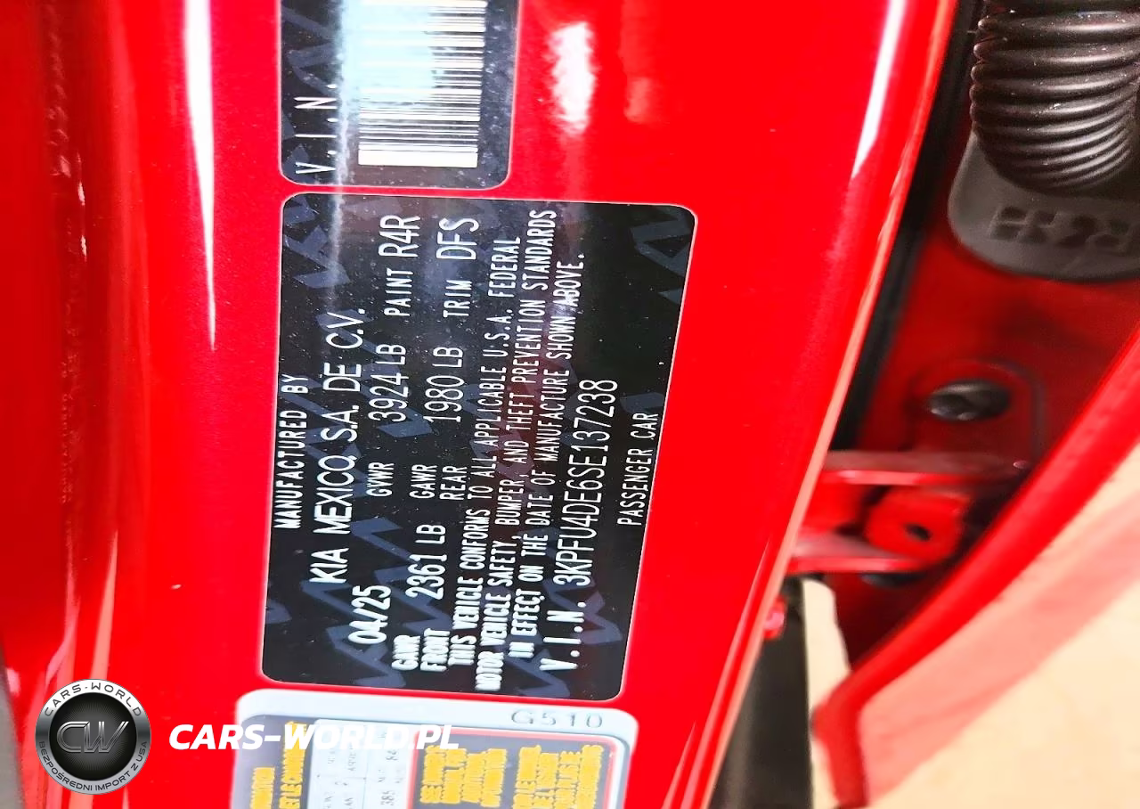 2025 Kia K4 Ex VIN:3KPFU4DE6SE137238 - 12