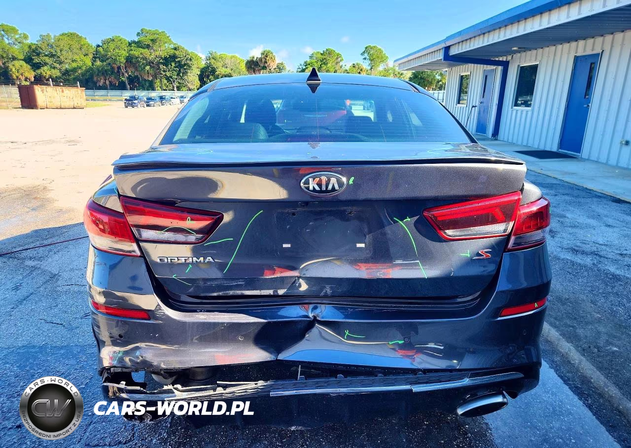 2019 Kia Optima S VIN:5XXGT4L33KG327819 - 6