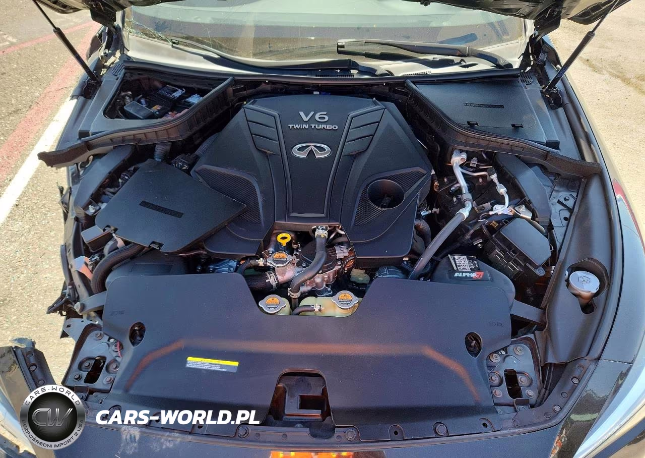 2021 Infiniti Q50 Red Sport 400 VIN:JN1FV7DR0MM880423 - 11
