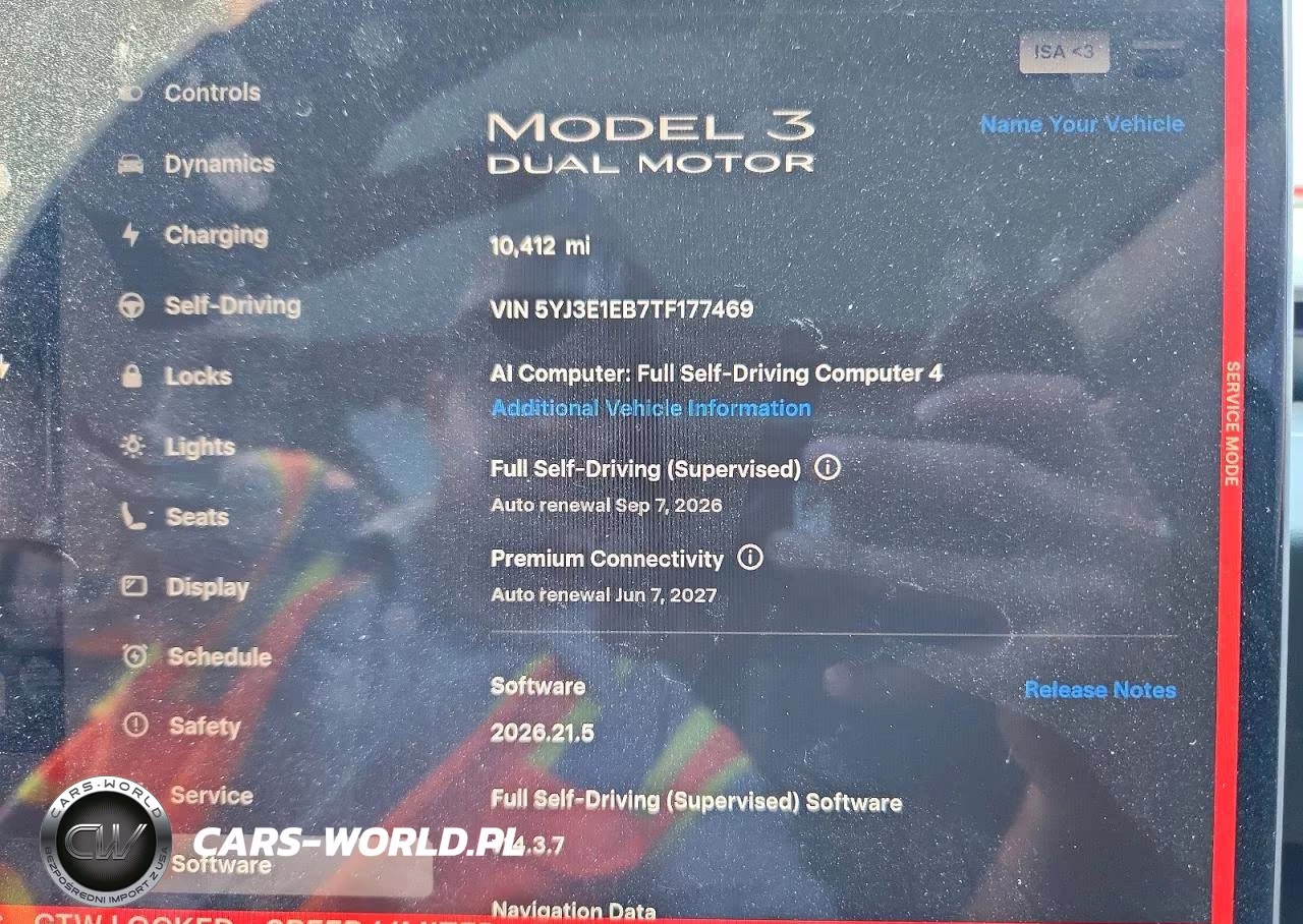 2026 Tesla Model 3 VIN:5YJ3E1EB7TF177469 - 9