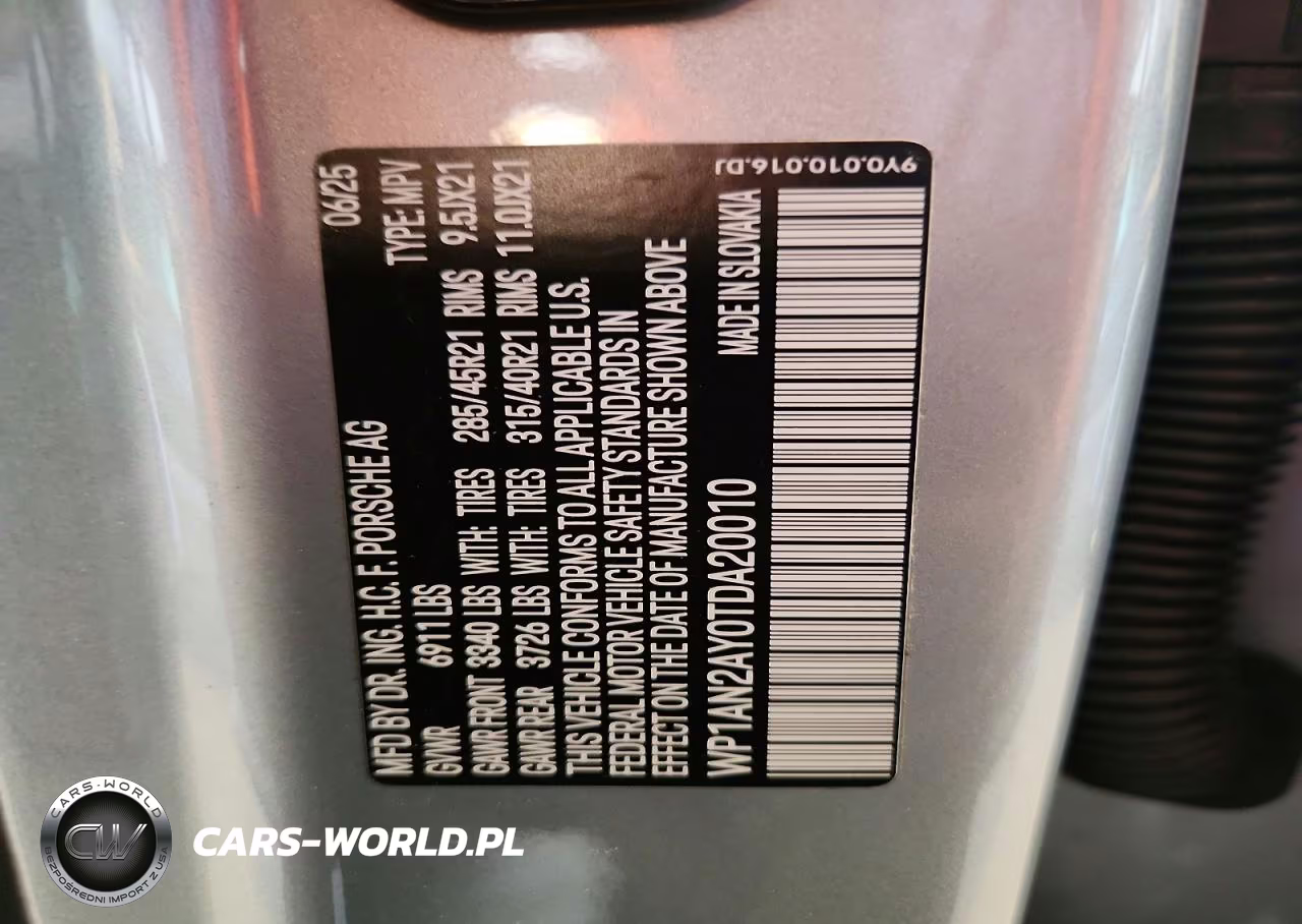 2026 Porsche Cayenne Se Hybrid VIN:WP1AN2AY0TDA20010 - 14