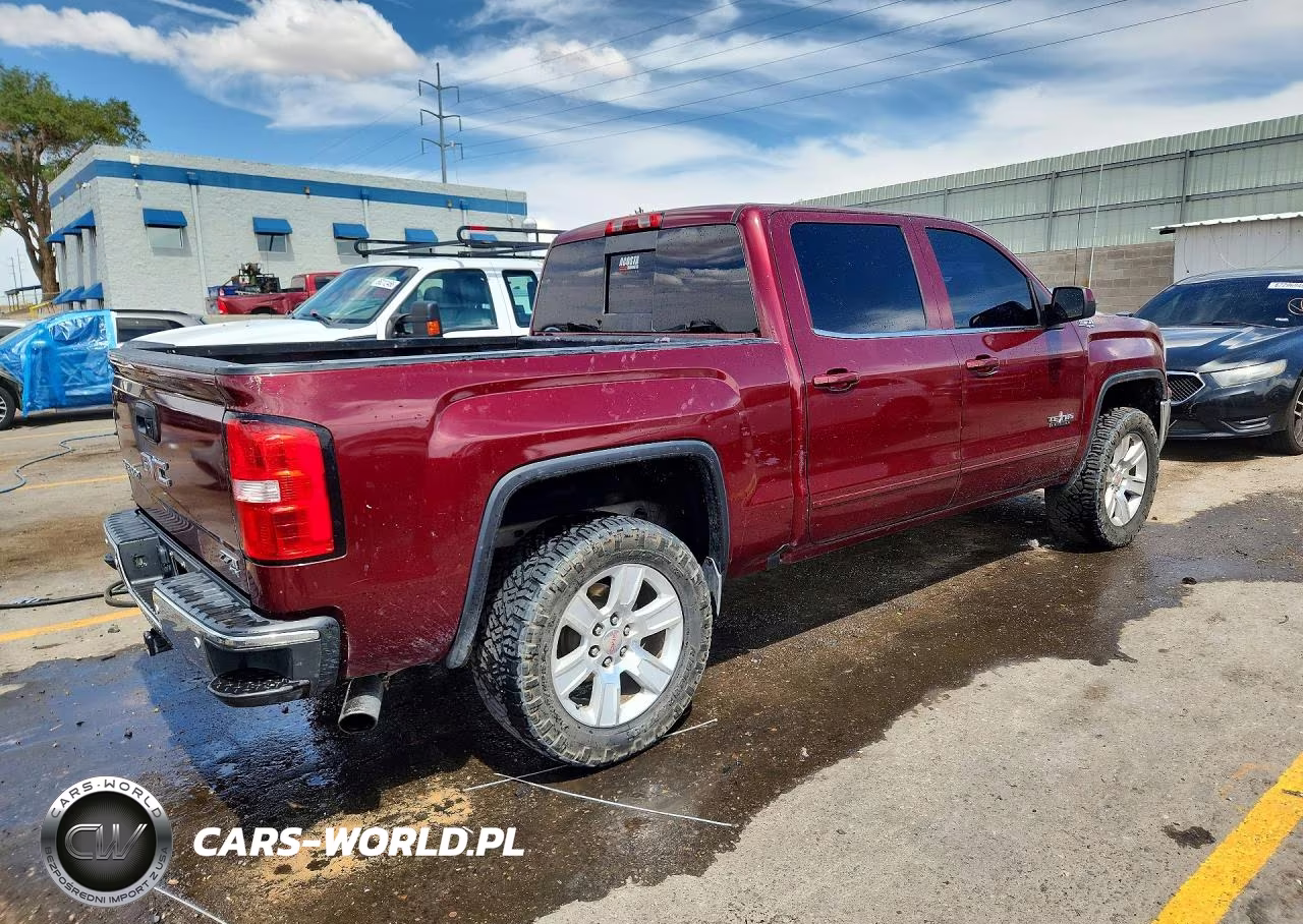 2016 GMC Sierra K1500 Sle VIN:3GTU2MEC8GG361620 - 3
