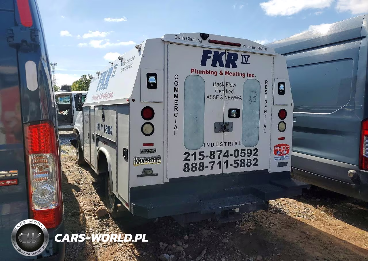 2017 Chevrolet Express G3500 VIN:1GB0GRFG1H1334486 - 2