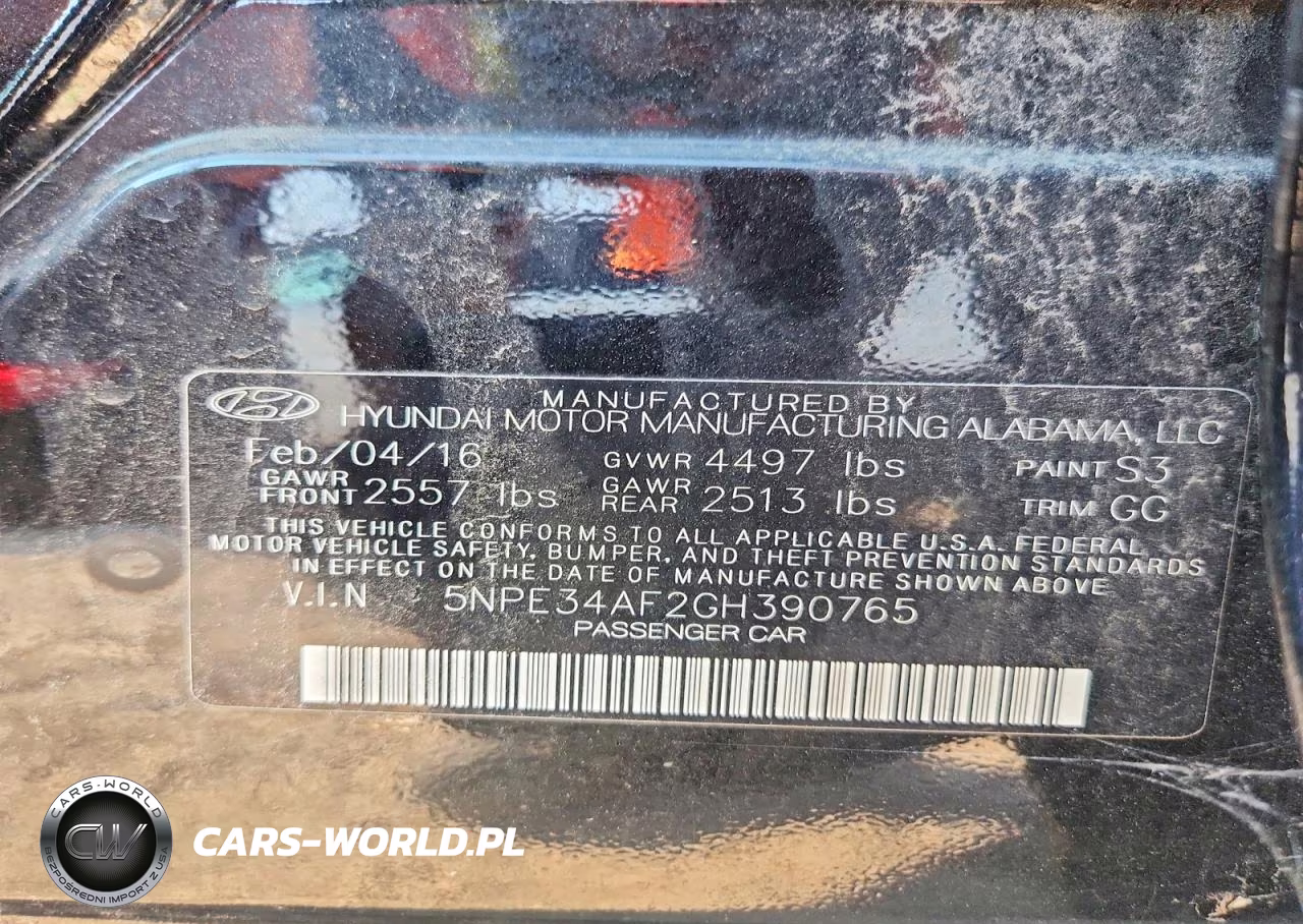 2016 Hyundai Sonata Limited VIN:5NPE34AF2GH390765 - 13