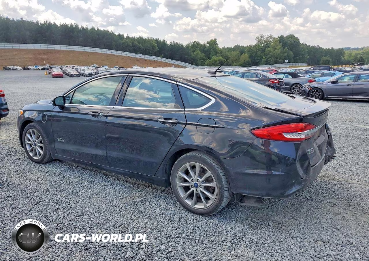 2017 Ford Fusion Titanium Phev VIN:3FA6P0SUXHR209706 - 2