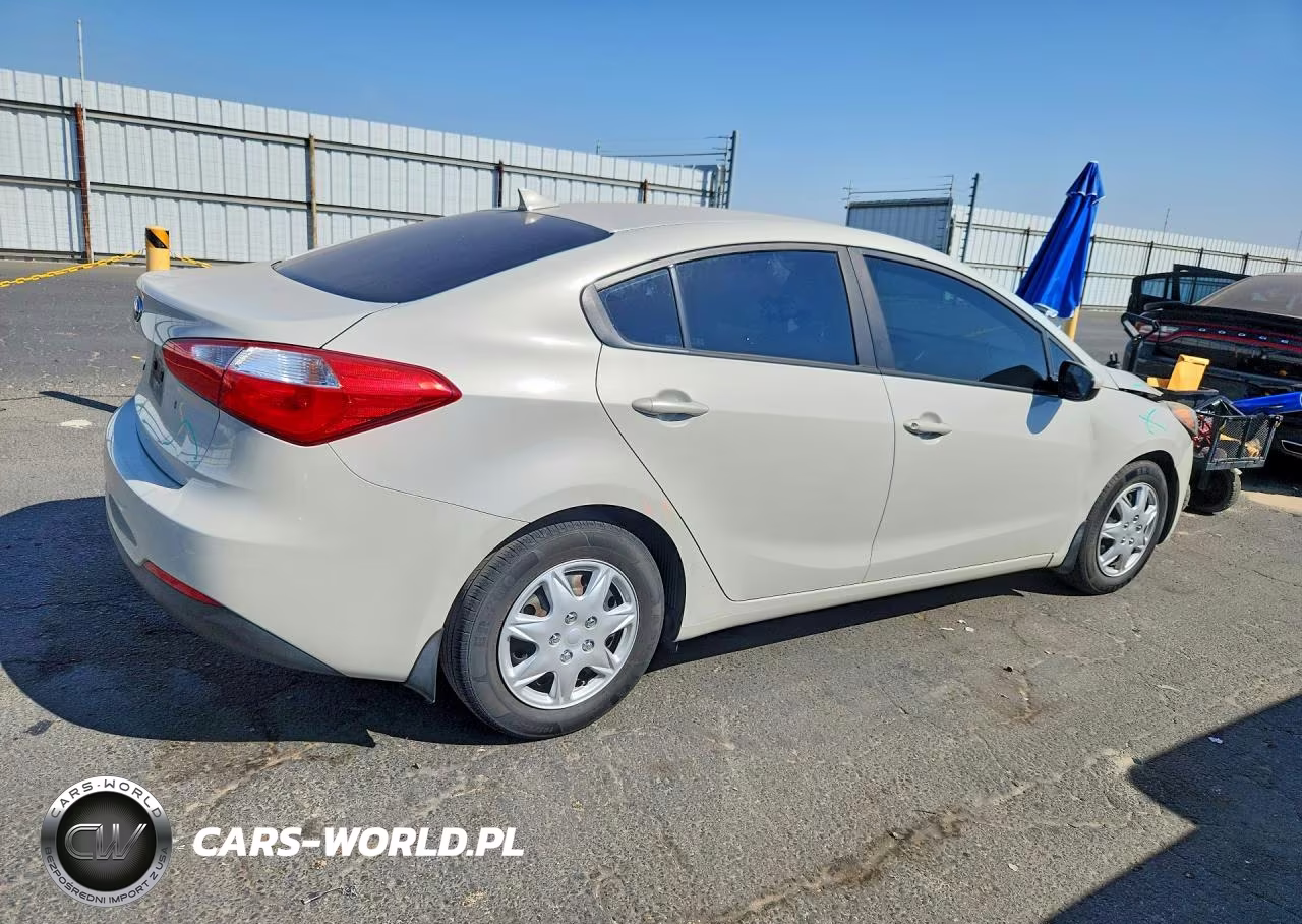 2015 Kia Forte Lx VIN:KNAFK4A66F5295953 - 3
