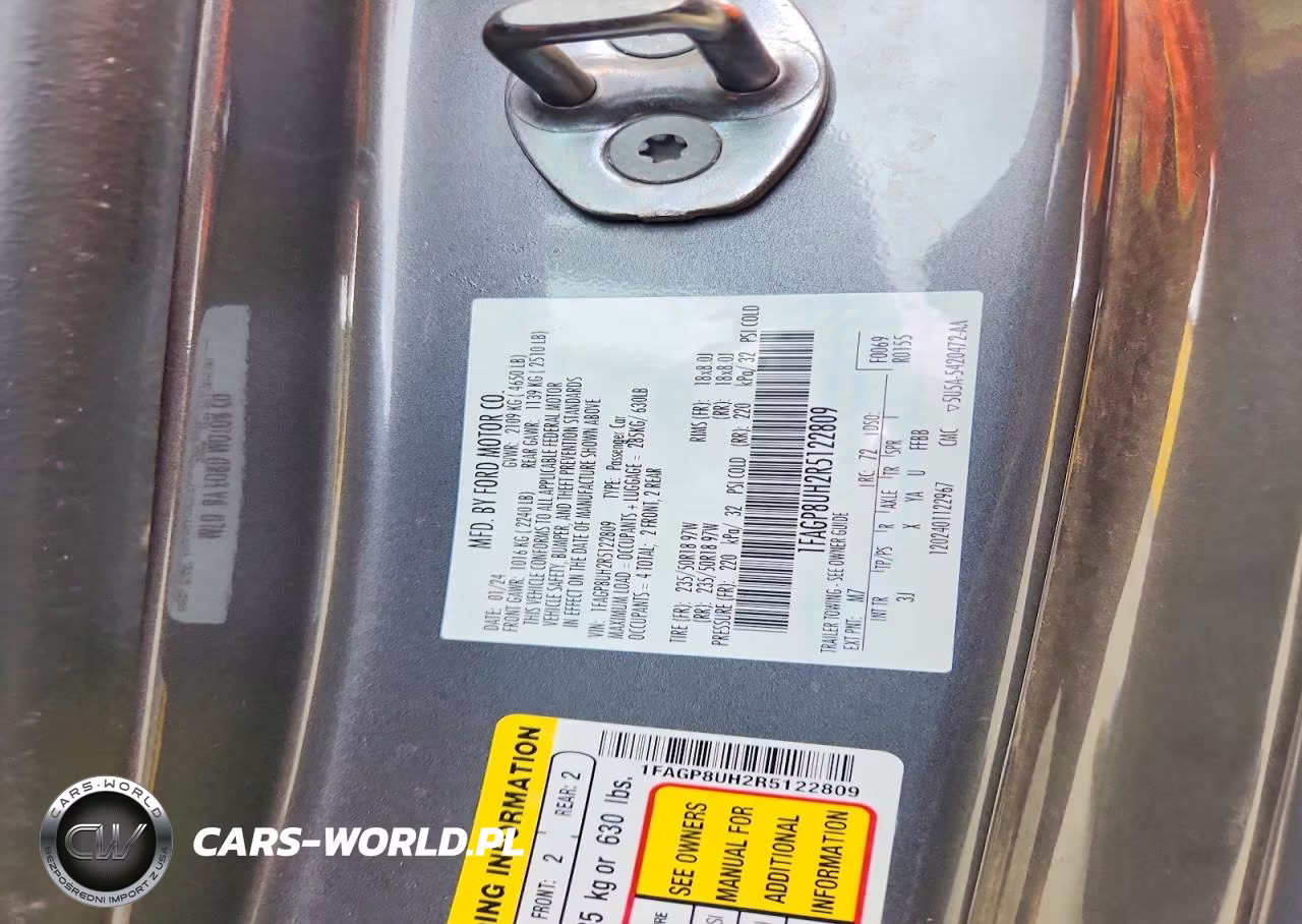 2024 Ford Mustang VIN:1FAGP8UH2R5122809 - 13